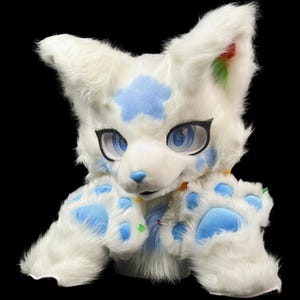 Fursuit Commission, Any part can be customized, Kemono Fox Mask - Free Quote, Kawaii Kemono Head, Gift For Kids!