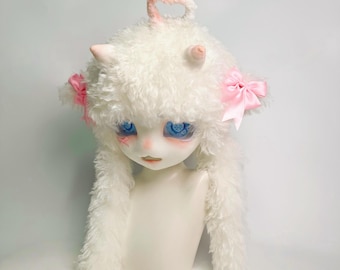 Kig Lamb Mask: Kigurumi Head Base, Commissions Open