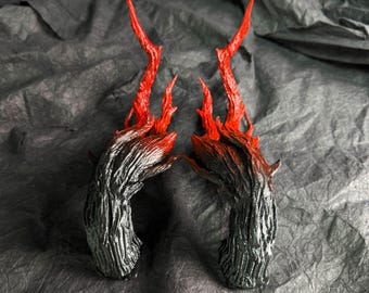Fursuit Dragon Horns, Customizable Colors, Fursuit Accessories!