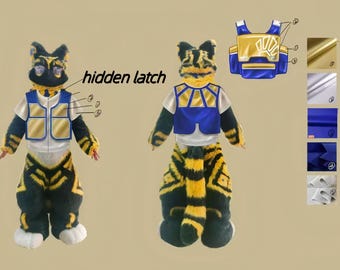 Custom Fursuit Costume: Comic Con Performance, Personalized Design