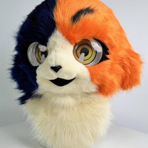 Work display, Fursuit Customization Consultation -- Free Quotation, Full - Head Anime Character Costume, Kemono Mask Base
