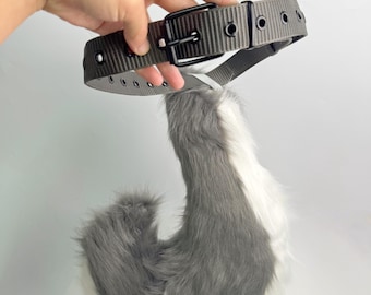 Fursuit Tail Belt, Nylon Belt, Costume Accessories