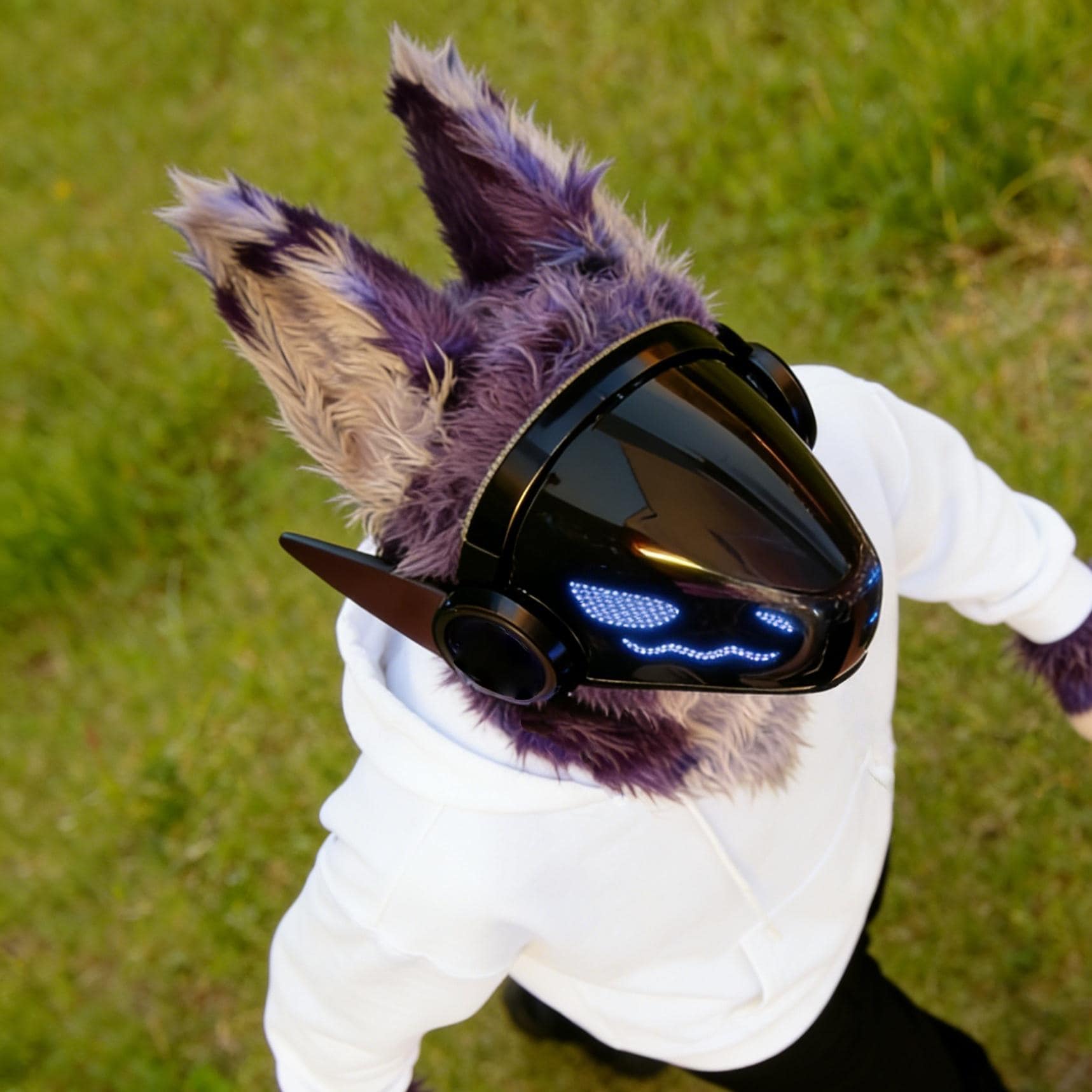 Protogen Fursuit Head, Commission Open, Protogen Mask, Remote Control ...
