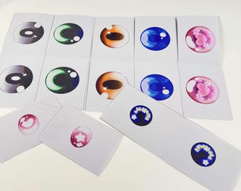 Custom Fursuit Eye Mesh: High-Transparency Breathable Fabric
