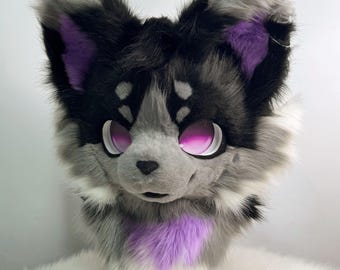 Kemono Head, Fursuit Head Base, Partial Commissions Open