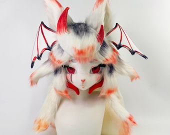 Kigurumi Mask, Kigurumi Fox Head, Fursuit Commissions Open!