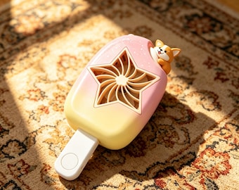 Ice Cream Fans, Portable Fans, Fursuit Accessories! Rechargeable Version