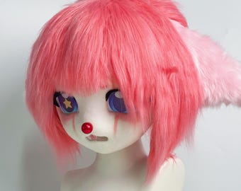 Kigurumi Joker Mask, Custom Kigurumi Headbase, Commission Open