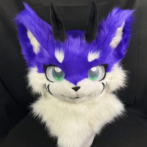 Flash Cat! - Free Quote, Free OC Drawing, Featuring American and Realistic Styles, Kemono Cat Mask, Fox Headbase, Gift For Kids!
