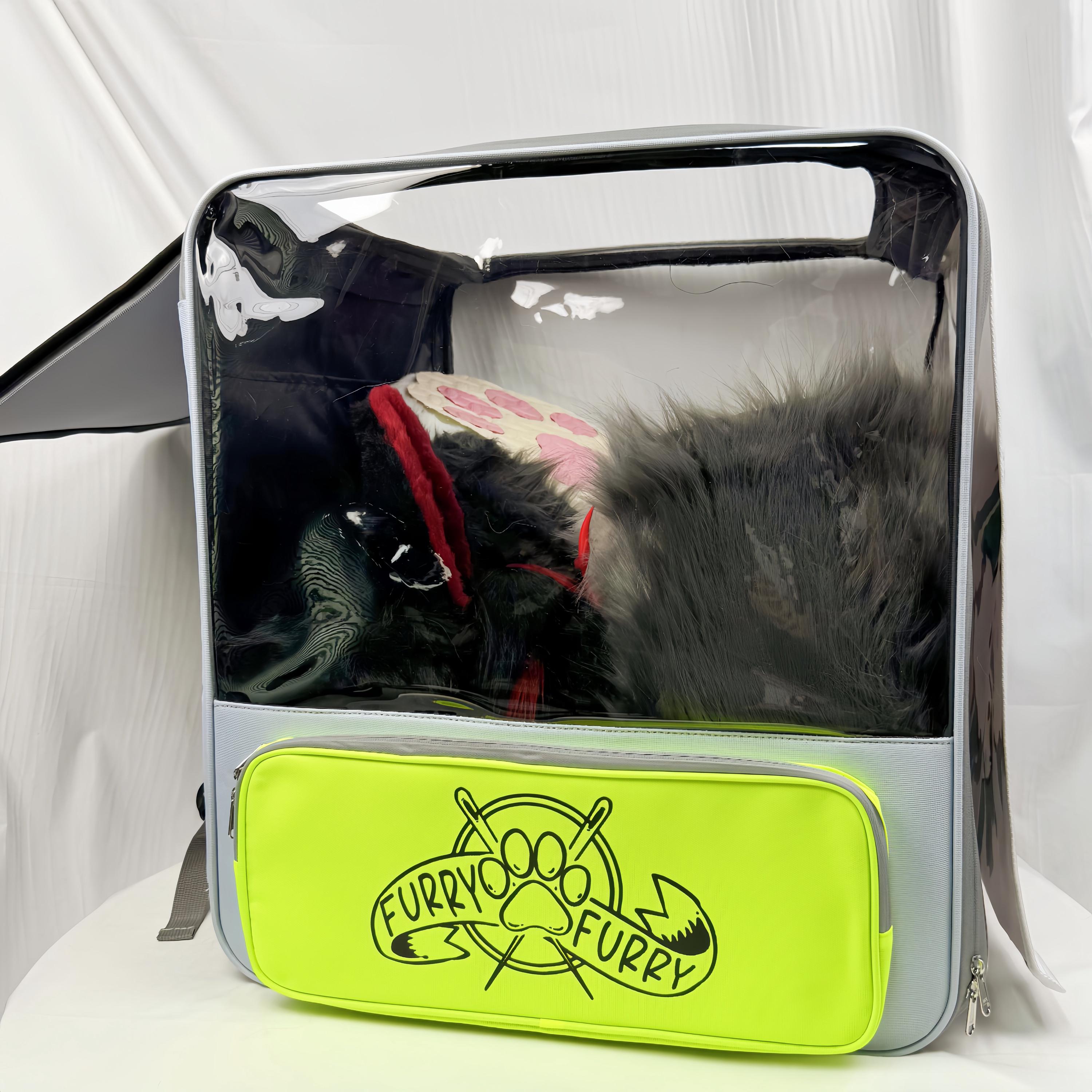 Super Large Fursuit Storage Backpack: Customizable Comic Con