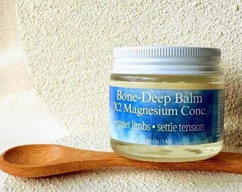 Bone-Deep High Magnesium Lotion | Super Lightweight Balm-Gel Mineral Blend for Quiet Limbs & Full Body Tension, Magnesium Cream