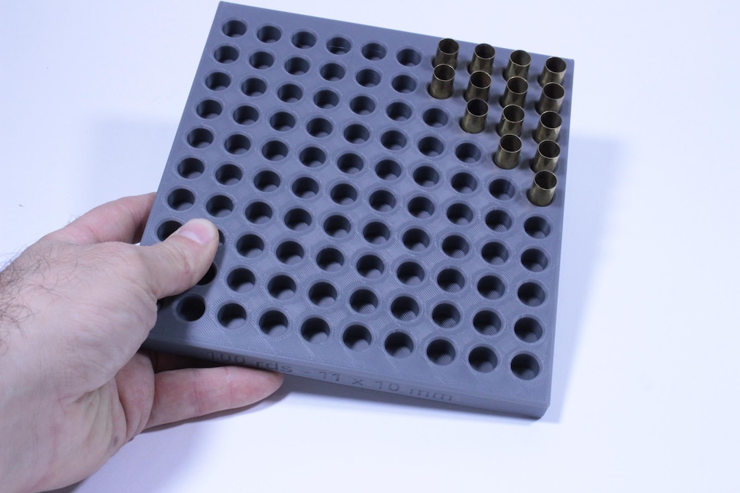 100-round Reloading Tray –9mm – With Side Component Trays, Reload Tray ...