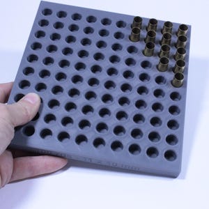 100-Round Reloading Tray –9mm – with Side Component Trays, Reload Tray, ammo tray,reloadshell organizer