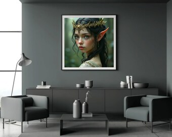 Doncella elfa del bosque