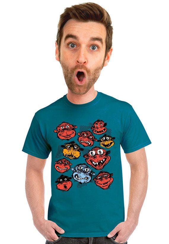 monkey t shirt design