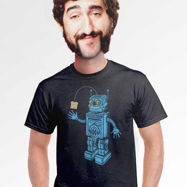 robot tee techie gift funny science t-shirt gifts for nerds geeks geekery science fair scientific invention t-shirts for school students men