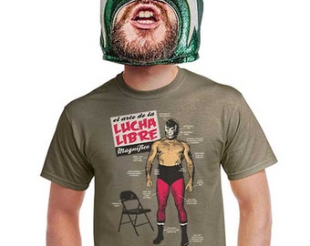 lucha libre, t-shirt, mexican wrestling, wwf, wwe, mma, funny, wrestler gift, nacho libre movie tee, printed novelty, Cinco De Mayo, s-4xl