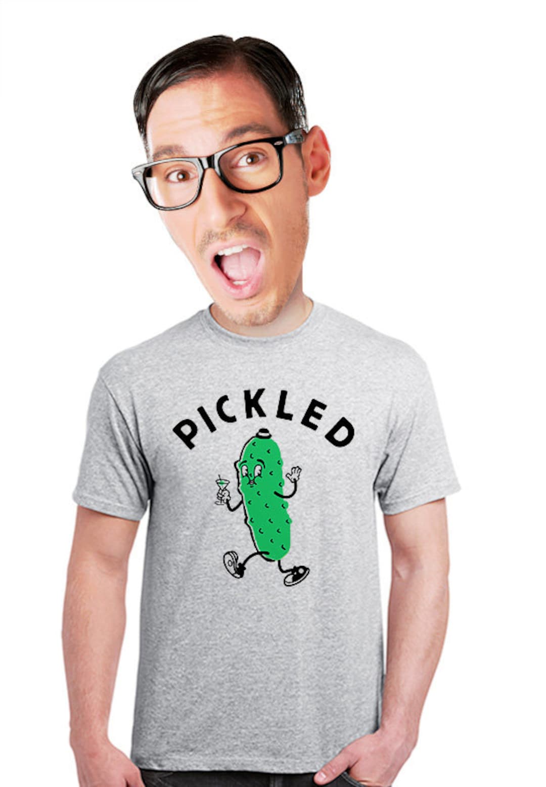 Pickle T-shirt Geeky Retro Design Dill Pickle Food Shirt - Etsy Pickle T-shirt Geeky Retro Design Dill Pickle Food Shirt - Etsy