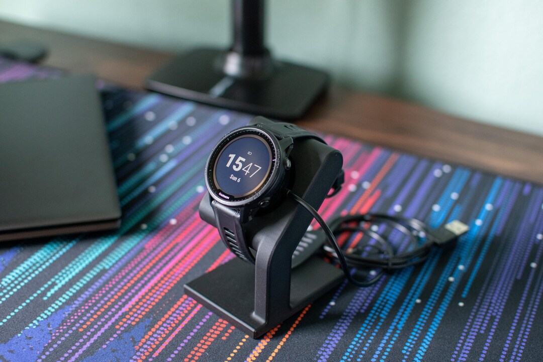 Garmin Watch Stand With Detachable Magnetic Charger - Etsy