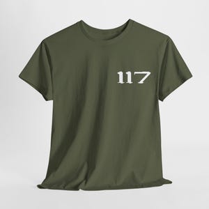 Tactisch T-shirt 117 – voor de soldaat die de missie nooit mist