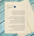 Appreciating Son Card / Parent to Son Card / Card for Son / Custom Option Card