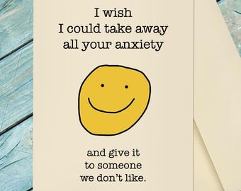 Encouraging Card / Supporting a Friend / Uplifting / You've Got This / Anxiety Support / You're In My Thoughts / Custom Option Card