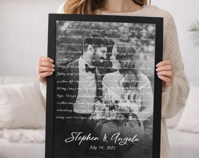 1st Anniversary Gift For Husband: Wedding Song Lyrics Personalized First Dance Favorite Song Canvas Print Custom Sign Valentines Day Gift