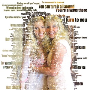 Song Lyric Art Wedding Vow Art Wedding Song Lyrics First Dance Lyrics First dance Song 2nd Anniversary Wedding Vows Cotton Anniversary 16x20