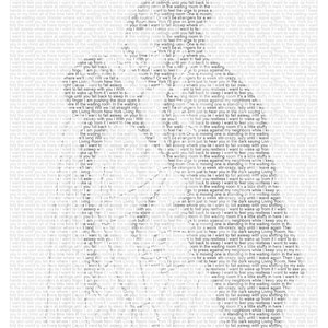 Personalisierte Erster Tanz Songtexte Kunst: Papiergeschenk zum 1. Jahrestag Bild 15