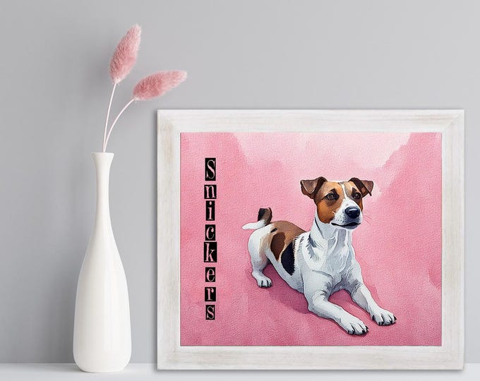 Custom Pet Portrait Watercolor