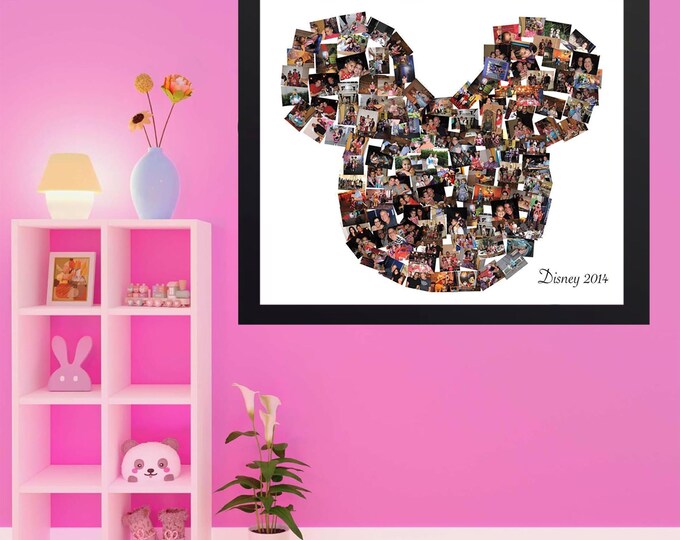 Disney Ears Mickey Mouse Mickey Ears Walt Disney Mickey Mouse Ears Gift For Kids Canvas Art Home Decor Childrens Bedroom Wall Art