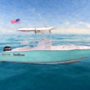 Custom Boat Oil Painting Canvas Decoration Wall Art 12x16