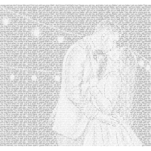 Personalisierte Erster Tanz Songtexte Kunst: Papiergeschenk zum 1. Jahrestag Bild 16