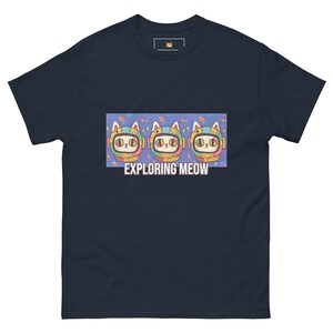 Cute Astronaut Cat T-Shirt - Adorable Space Kitten Design