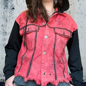 Custom Upcycled Slipknot Jacket