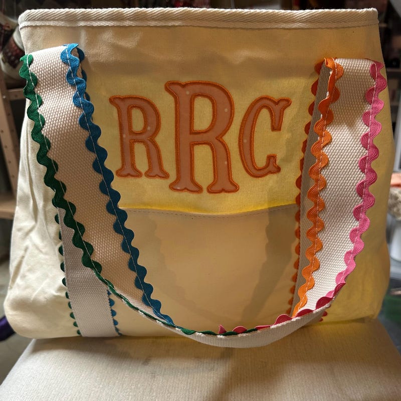 Ric Rac Purse Pattern Ric Rac Applique - Etsy