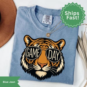 Tiger Football Shirt: Comfort Colors Game Day Tee