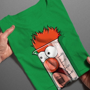 Beaker Muppets Science ,Funny Science Cartoon Beaker Unisex Heavy Cotton Tee, Sweatshirt, Hoodie