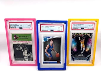 PSA Graded Trading Card Custom Display Frames