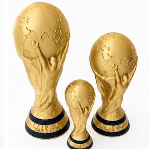 World Cup Soccer/Football Trophy - 12, 10, or 6 inches immagine 2