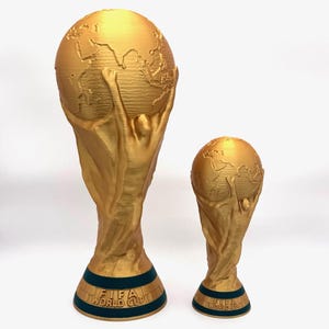 World Cup Soccer/Football Trophy - 10 inch & 6 inch