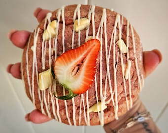 Recipe: Sweet Strawberry Cheesecake Cookie / Recipe Bundle / Assembly Instructions