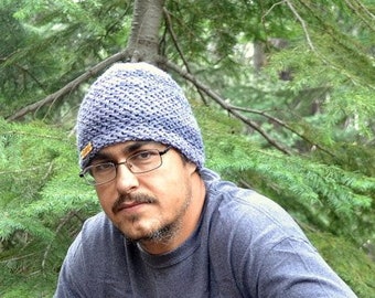 Knit Beanie Hat - Waffle Beanie - Mens Fitted Skullcap - Womens Winter Hand Knit Hat - More Colors - Ready to Ship