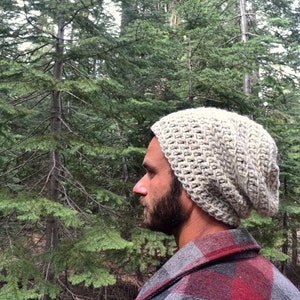 Gorro holgado sencillo - Gorro holgado de crochet - Gorro de invierno unisex - Talla pequeña, mediana y grande - Más opciones de color - Nuevos colores añadidos