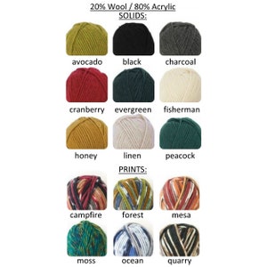 90s Style Bucket Hat Crochet Knit Flat Top Rolled Brim Winter Hat Large More Colors New Colors Added image 6