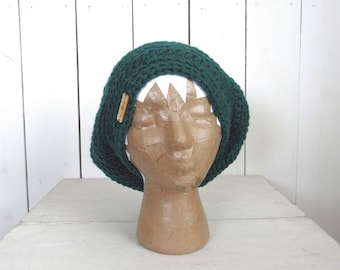 Slouchy Beret Hat - Dreadlock Beanie Hat - Large Floppy Winter Hat - More Colors - Ready to Ship
