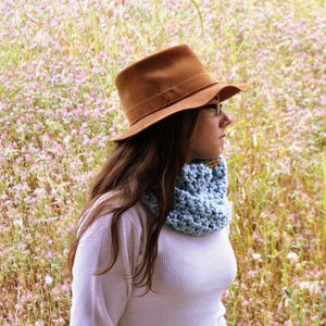 Infinity Cowl Scarf - Soft Wool Blend Scarf - Knit Crochet Scarf - Only a Few Colors Left