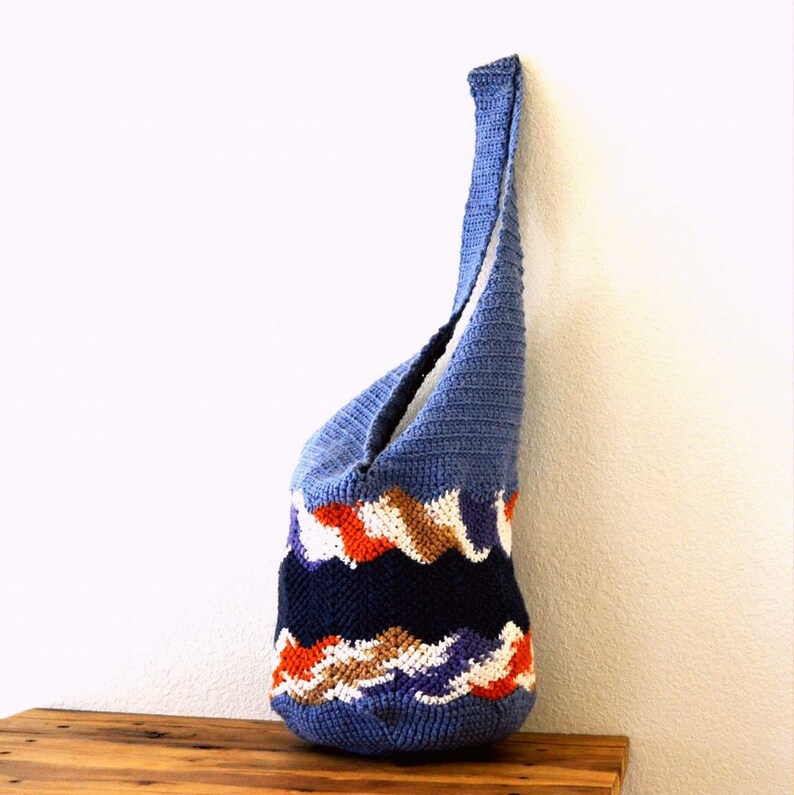 chevron stripe bag pattern
