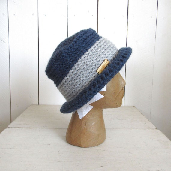 flat top knit hat