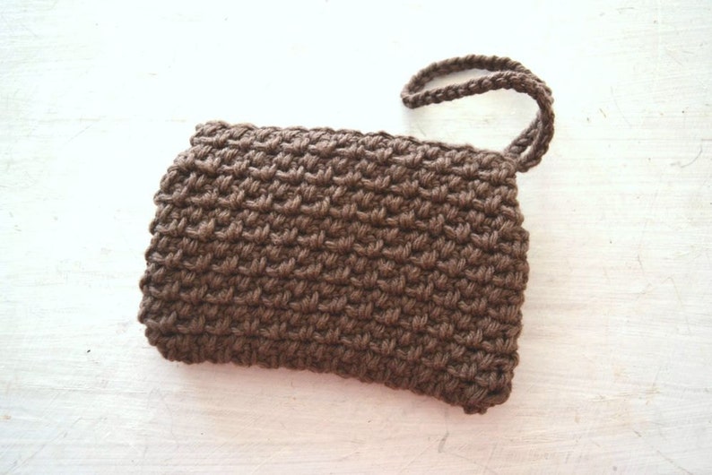 Crochet Bag Pattern Mini Wristlet Clutch Wallet Pattern PDF Instant Download DIY Beginner Crochet image 2